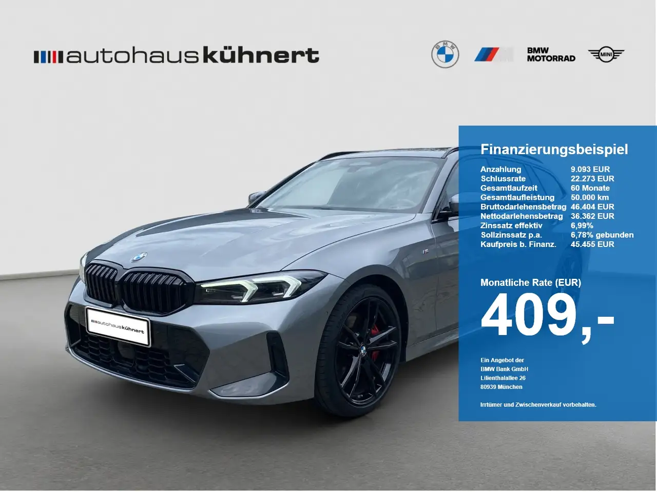 BMW 330 i xDrive touring M-Sport PRO ACC SpurAss StHzg RFK — photo 1 of 20