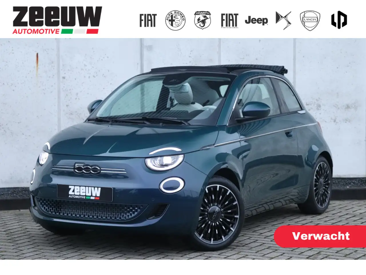 Fiat 500C La Prima by Bocelli 42 kWh | JBL | Winter | Camera — photo 1 of 38