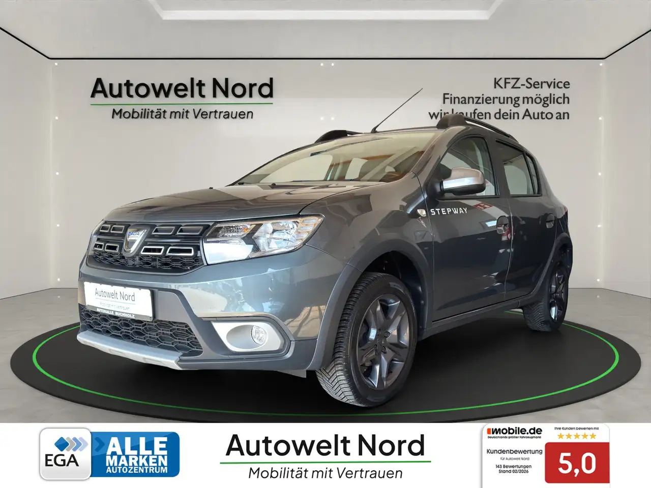 Dacia Sandero II Stepway Celebration~AUTOMATIK~KLIMa~NAVI~R-KAME — photo 1 of 21