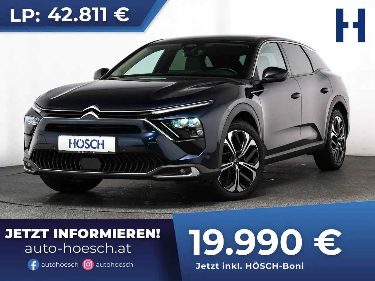 Citroen C5 X PureTech 130 PLUS 19" HEAD-UP LEDER AKTION -53% — photo 1 of 40