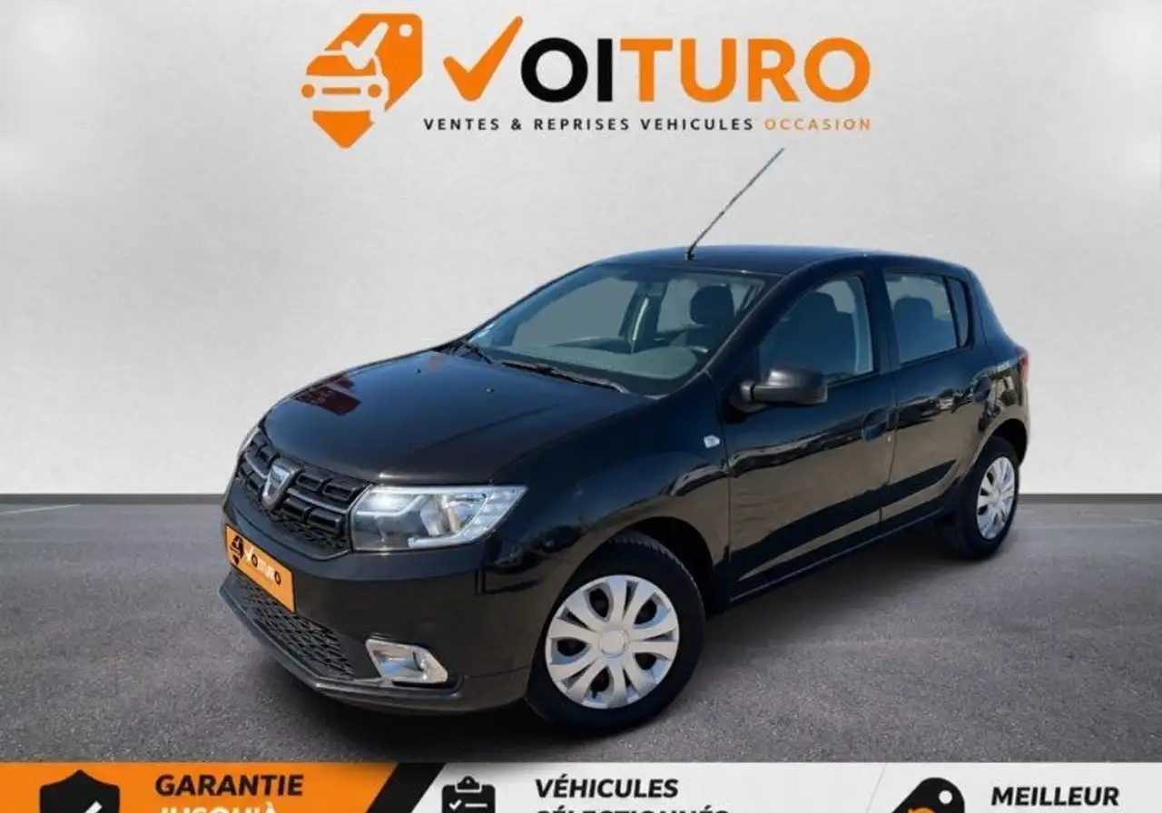 Dacia Sandero Phase 2 1.0 SCe 73 cv,Faible Kms,Excellent état,GPS,Bluetooth,Idéal jeunes conducteurs,Garantie 12 Mois — photo 1 of 9