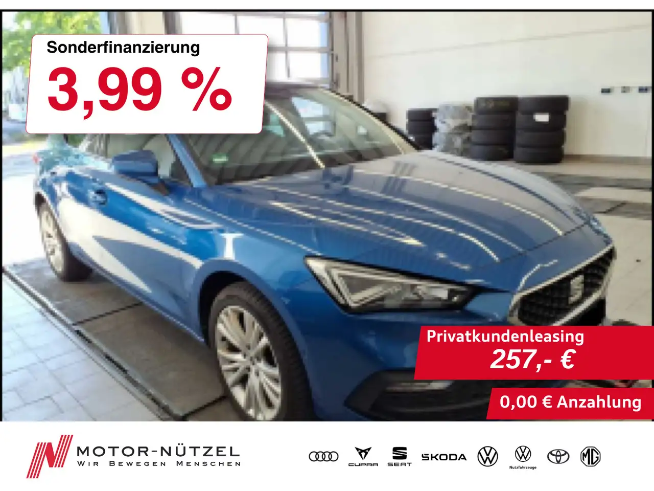 SEAT Leon 1.0 TSI e DSG STYLE EDITION LED+RFK+PANO+17 — photo 1 of 8