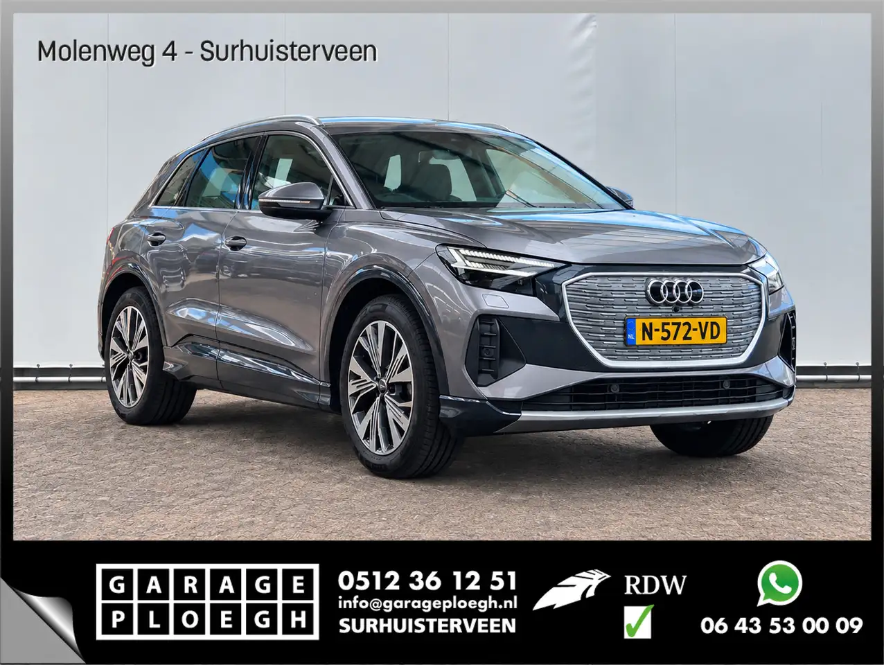 Audi Q4 e-tron 40 edition 77 kWh Soh 92% Leer Trekhaak Carplay Ca — photo 1 of 16