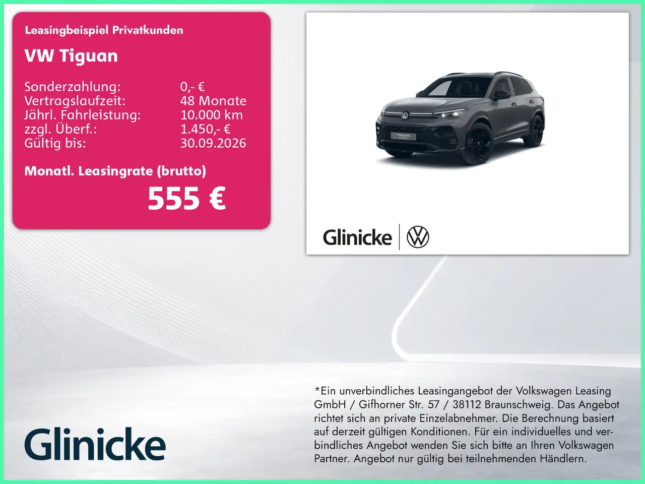 Volkswagen Tiguan R-Line 1,5 eHybrid DSG | Leder | DCC | IQ — photo 1 of 11