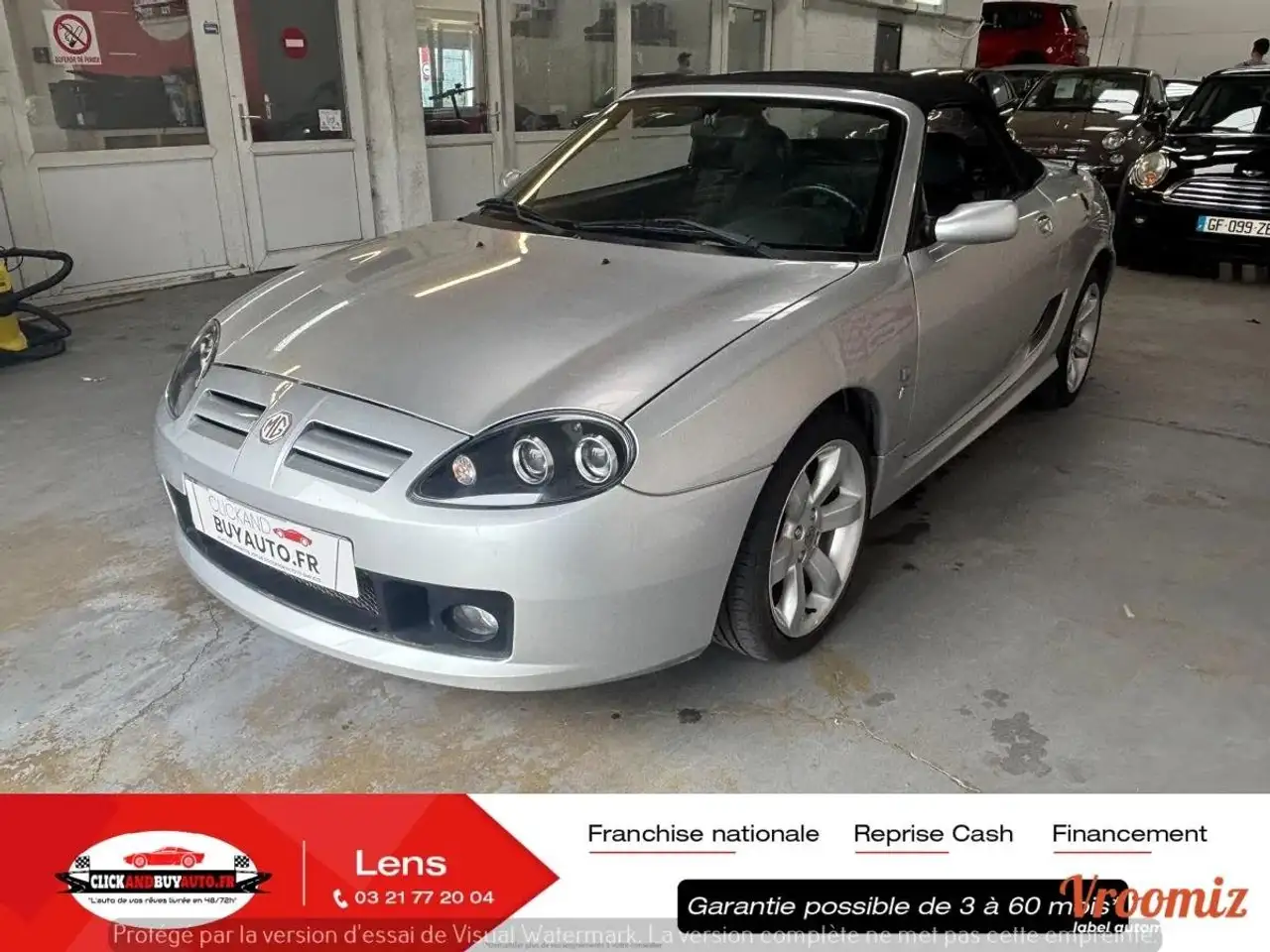 MG TF 1.8 135 CH // CONDUITE COTE GAUCHE /JANTES ALU /CAPOTE MANUELLE / EXCELLENT ETAT // — photo 1 of 18