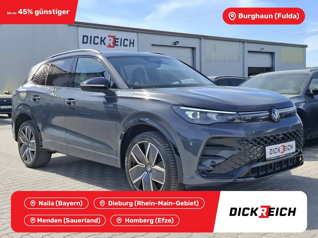 Volkswagen Tiguan 2.0 TDI R-Line 4M Pano*Black*Matrix*AHK — photo 1 of 40