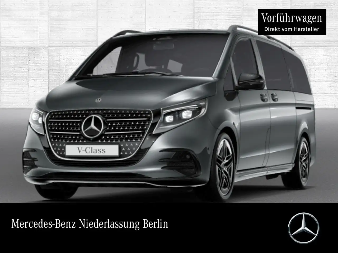 Mercedes-Benz V 300 STYLE+Allrad+AMG+9G+AHK+StandHZ+Klimaautom — photo 1 of 20
