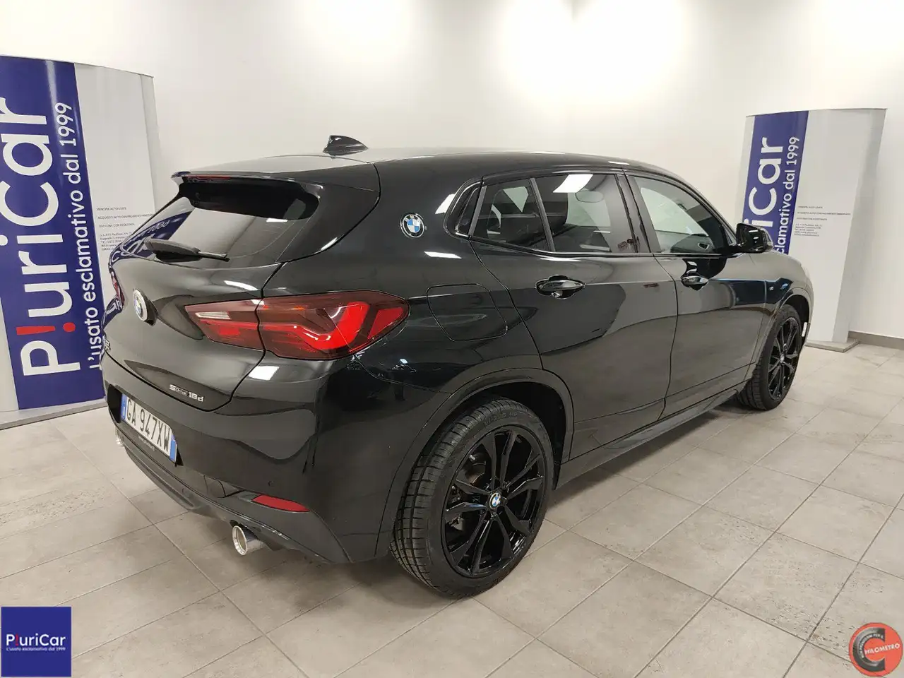 2020 BMW X2 sDrive18d Msport Navi FariLED VetriScuri Cerchi19, photograph 8