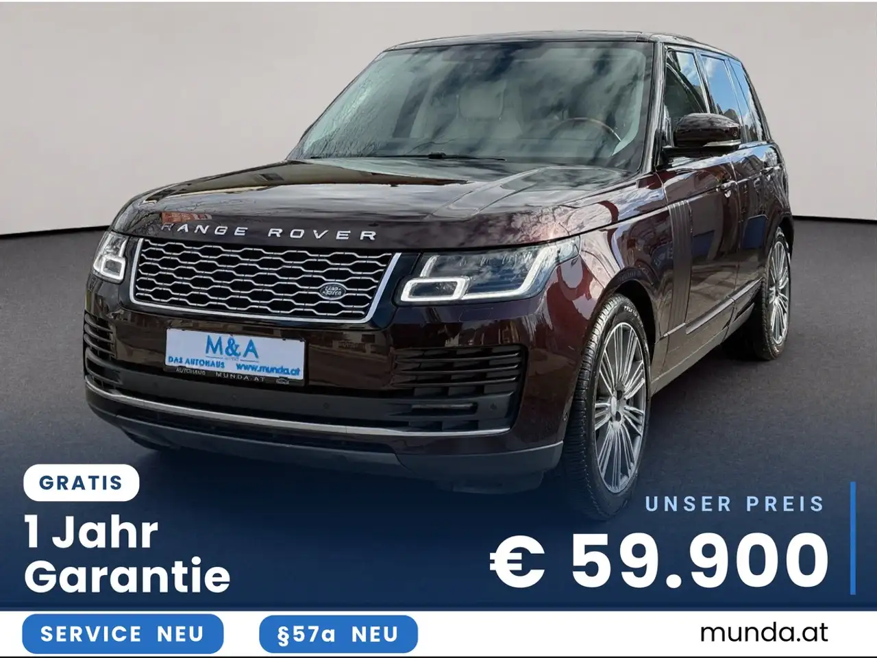 Land Rover Range Rover 3.0 TDV6 Vogue MwSt. Ausw. * Garantie — photo 1 of 22