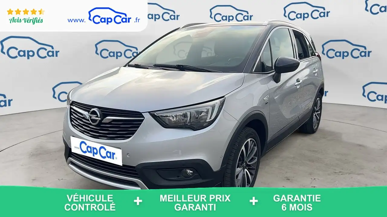 Opel Crossland X 1.2 Turbo 110 EAT6 Design 120 Ans - Première main Automatique — photo 1 of 28