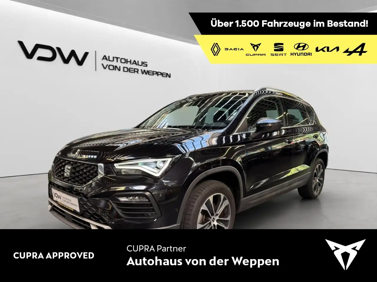 SEAT Ateca Style Edition 1.5 TSI AHK, Kamera, Travel Klima — photo 1 of 15
