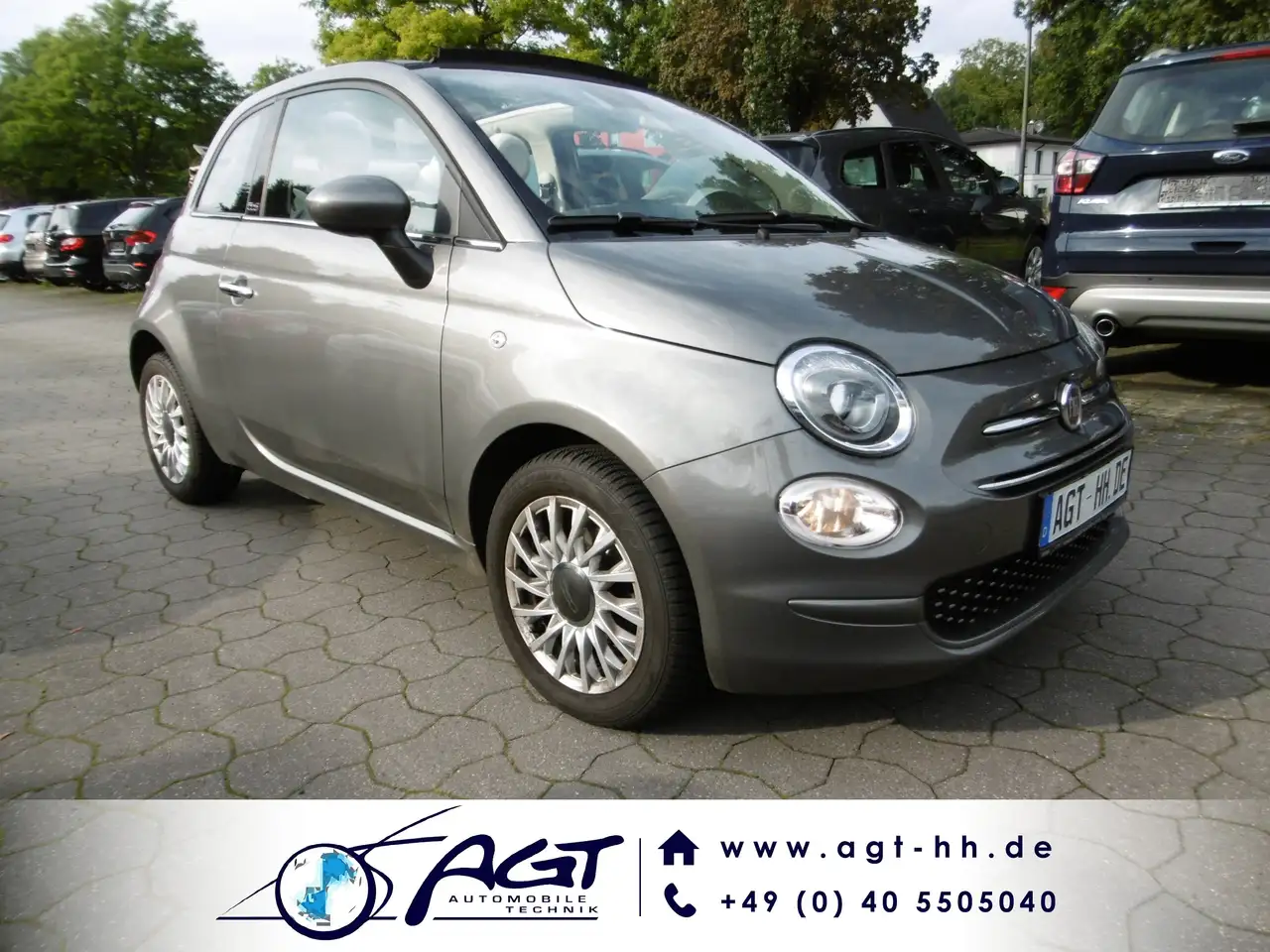 Fiat 500C Lounge Klimaaut. Allwetter Tempomat PDC — photo 1 of 15
