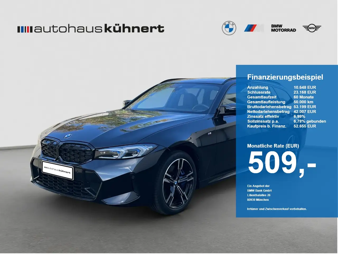 BMW M3 xDrive Touring PanoSD HiFi H-K ParkAss. — photo 1 of 20