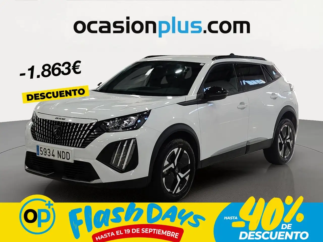 Peugeot 2008 Hybrid Allure eDCS6 145 — photo 1 of 10