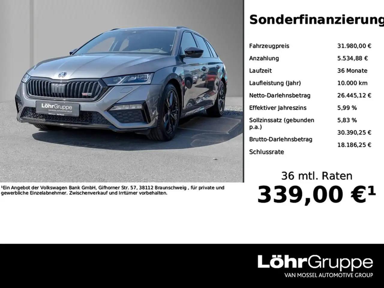 Skoda Octavia Combi RS 2.0 TDI DSG 4x4 Matrix, AHK — photo 1 of 21