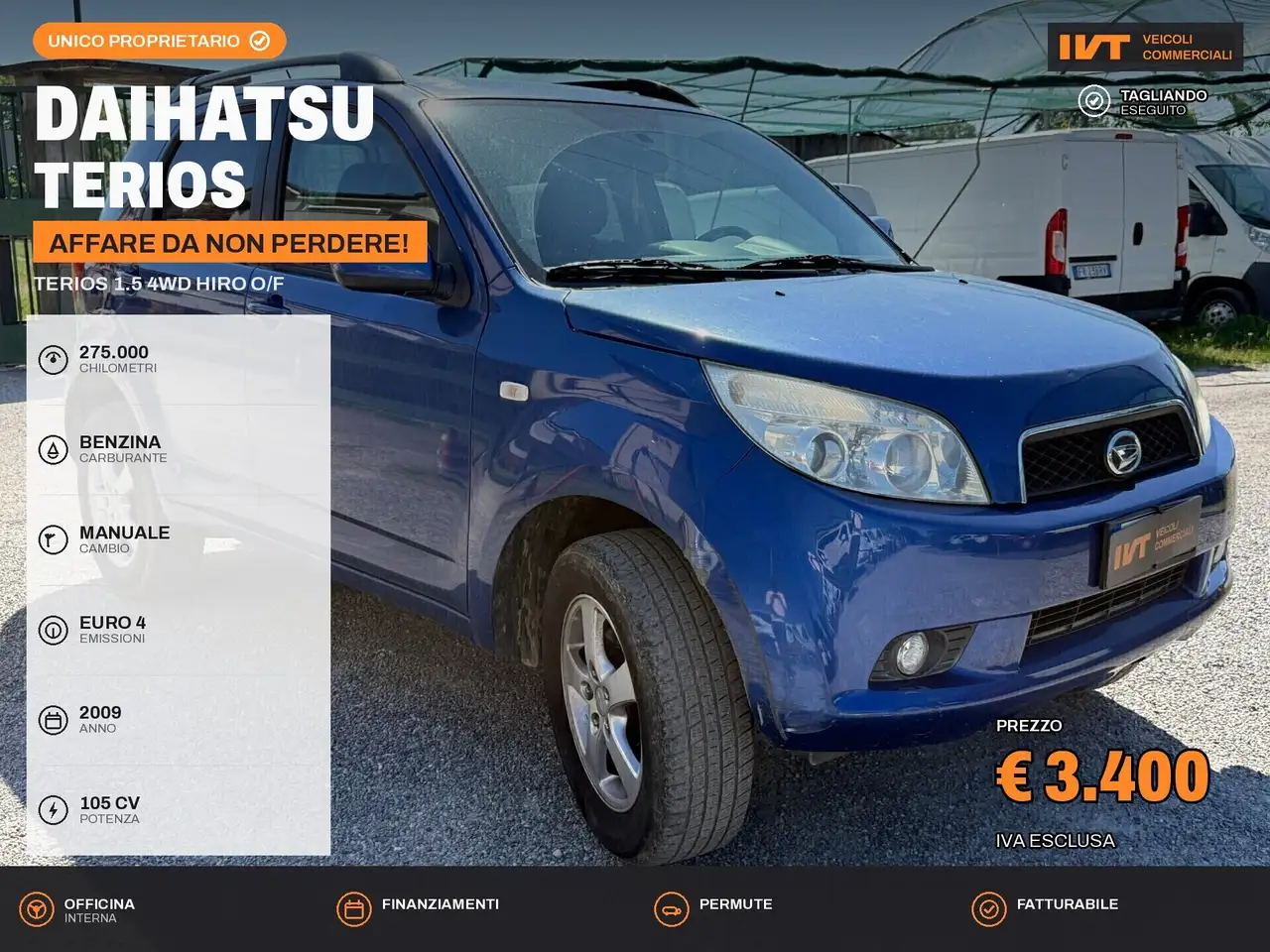 Daihatsu Terios Terios 1.5 4WD Hiro O/F — photo 1 of 11