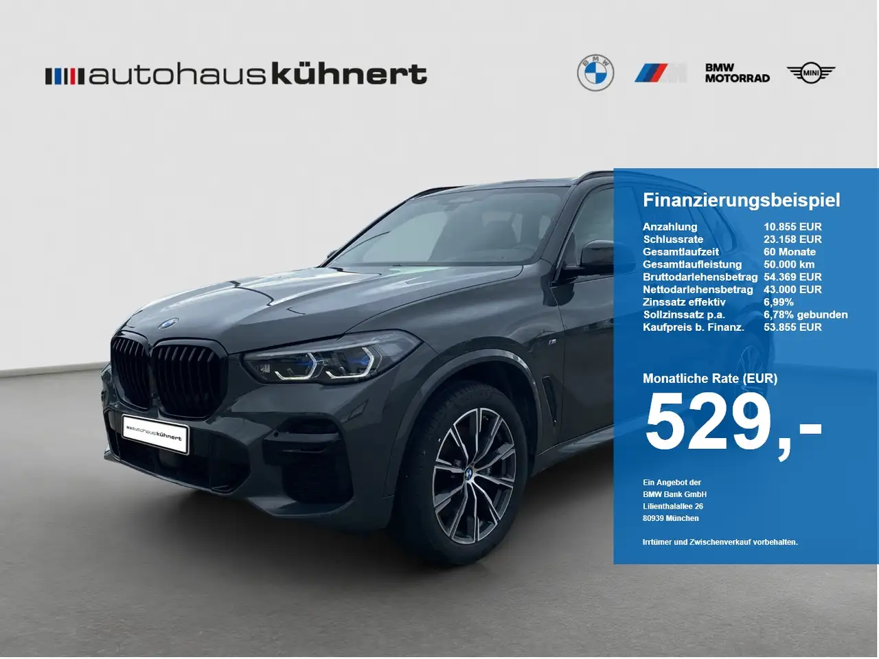 BMW X5 xDrive30d ///M-Sport/ACC/PanoSD/AHK/Standheiz. — photo 1 of 15