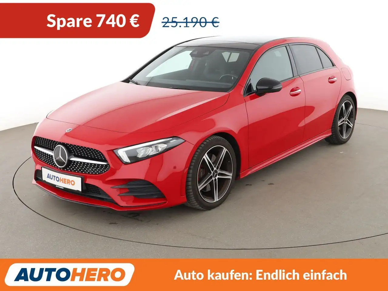 Mercedes-Benz A 220 A 220 AMG Line Aut.*NAVI*LED*HUD*CAM*SHZ*PANO* — photo 1 of 27