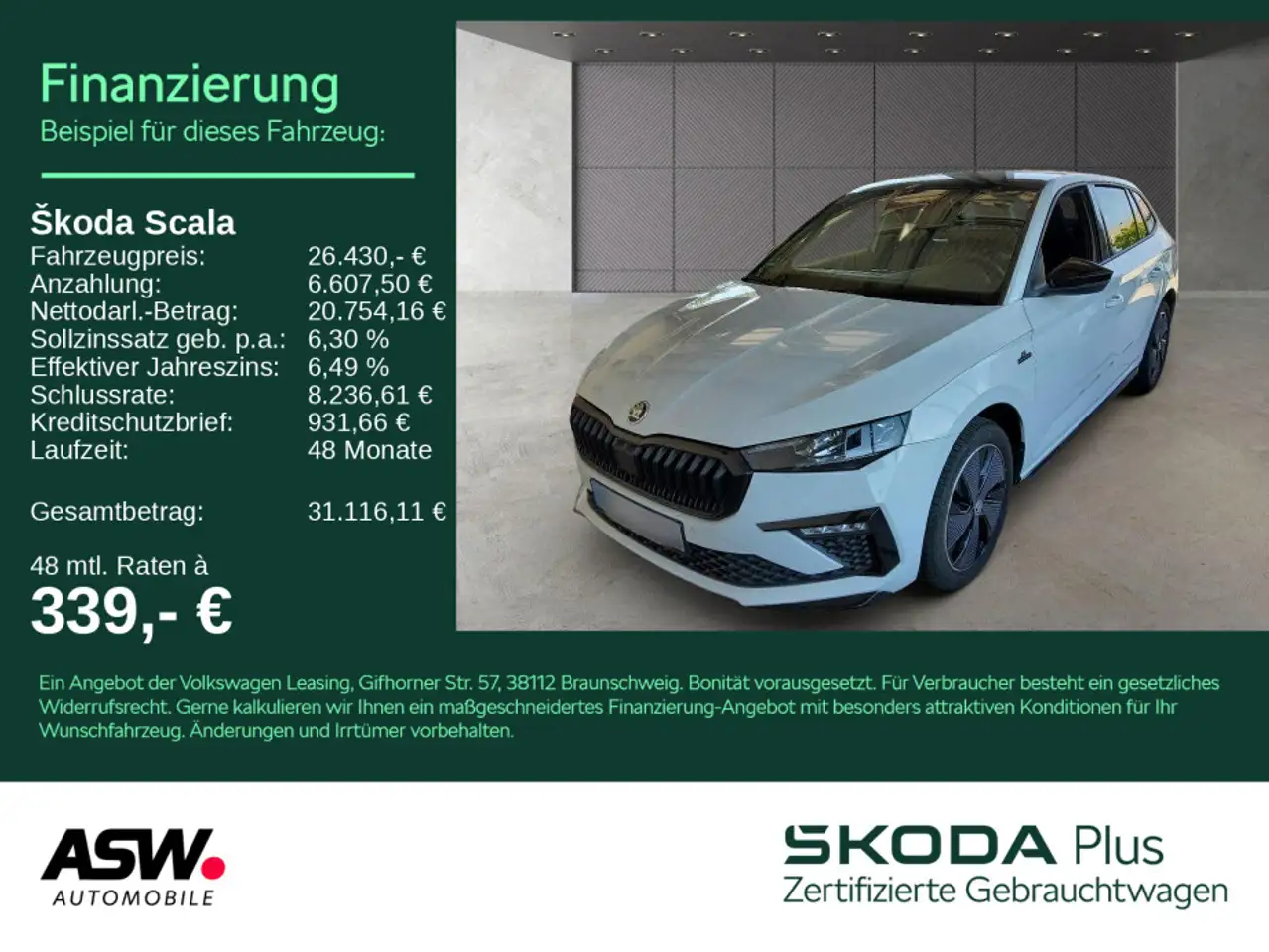Skoda Scala Monte Carlo 1.0 TSI DSG LED Navi RFK PANO — photo 1 of 9