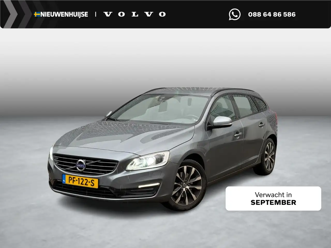 Volvo V60 1.5 T3 Polar+ Dynamic | Trekhaak | Parkeersensoren — photo 1 of 6