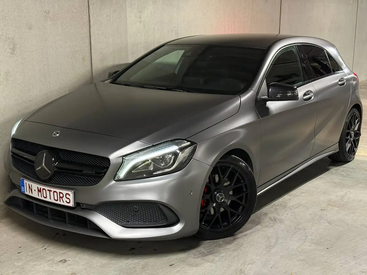 Mercedes-Benz A 180 AMG | MATGREY | STERRENHEMEL | KEYLESS | SFEER | CAMERA ! — photo 1 of 15