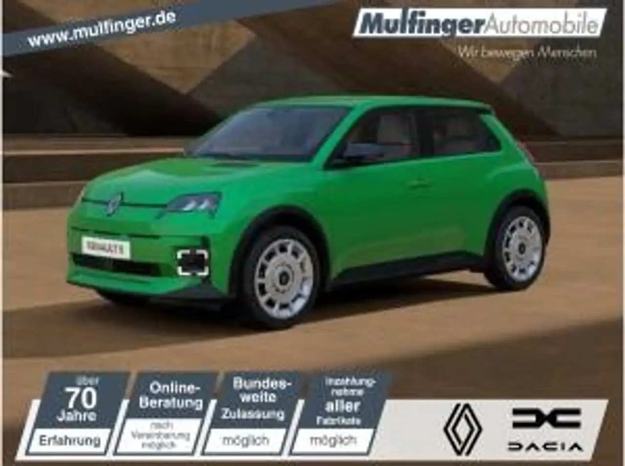 Renault R 5 EVOLUTION 120⚡SITZHEIZUNG⚡GANZJAHRESREIFEN⚡ELEKTRO — photo 1 of 5