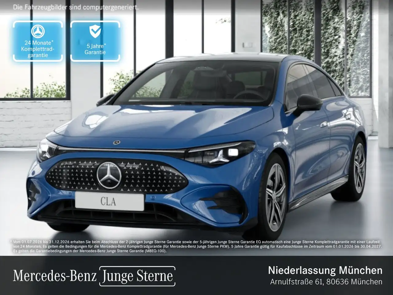 Mercedes-Benz CLA 350 4M AMG Pano Multibeam HUD AHK Night Kamera — photo 1 of 15