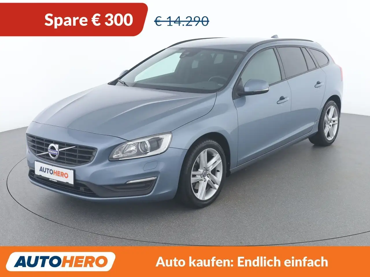 Volvo V60 2.0 D3 Kinetic — photo 1 of 26