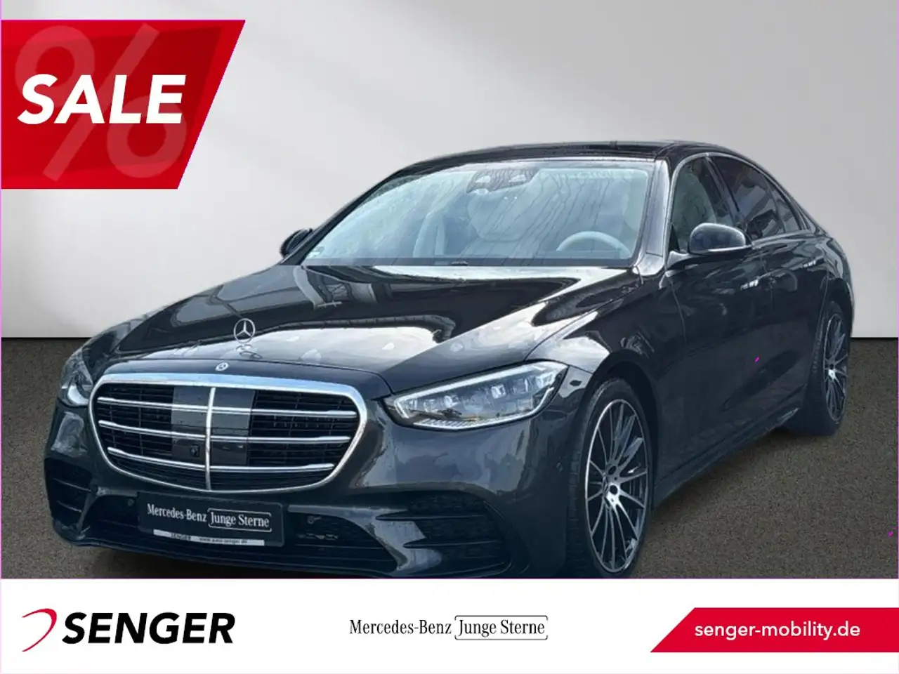 Mercedes-Benz S 400 d 4M AMG Night Head-Up Panorama Massage — photo 1 of 15