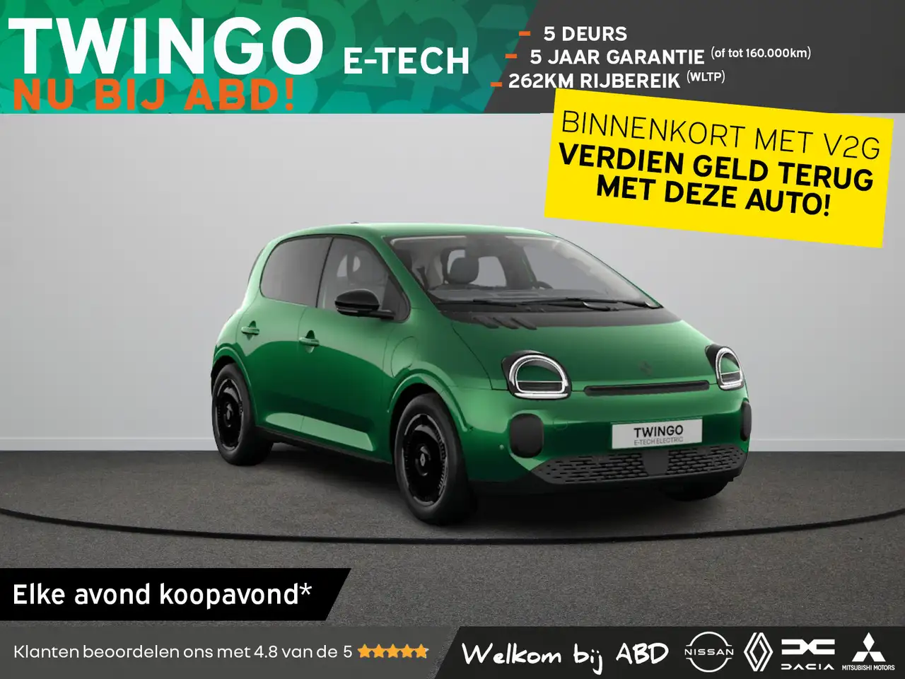 Renault Twingo Techno Urban range | Achteruitrijcamera | LED-acht — photo 1 of 12