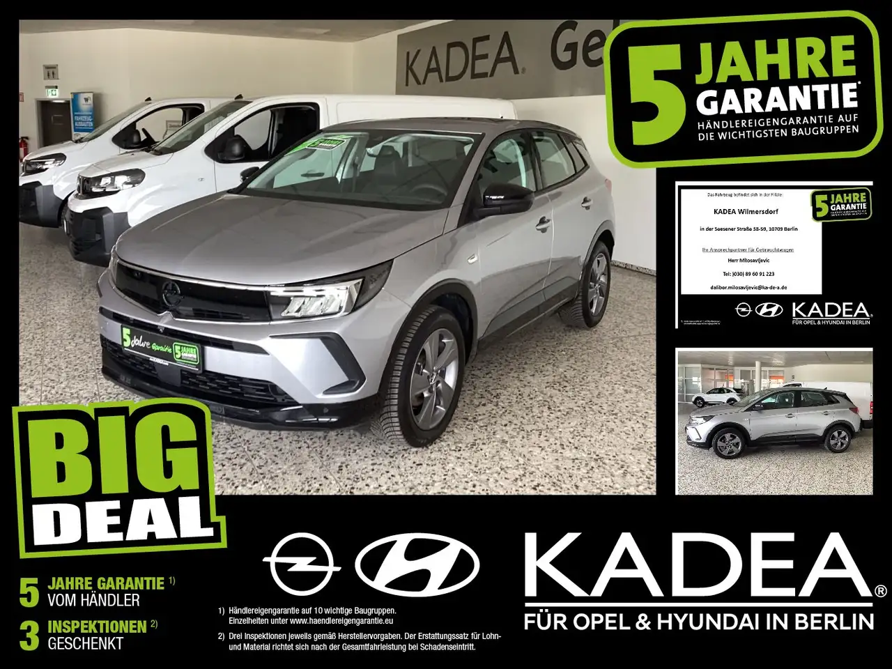 Opel Grandland 1.2 Turbo GS Line AHK+LED+SHZ+2xKlima — photo 1 of 24