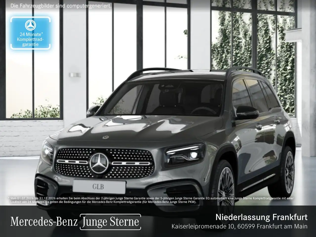 Mercedes-Benz GLB 220 d 4M AMG+NIGHT+PANO+360°+MULTIBEAM+STHZG — photo 1 of 15