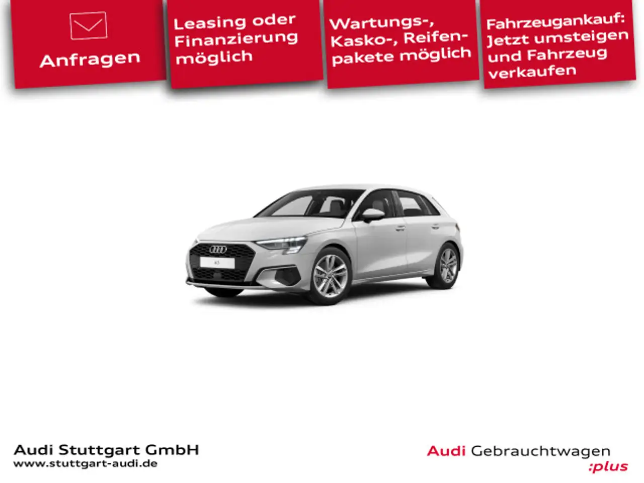 Audi A3 35 TDI S line Matrix Head Up AHK — photo 1 of 12