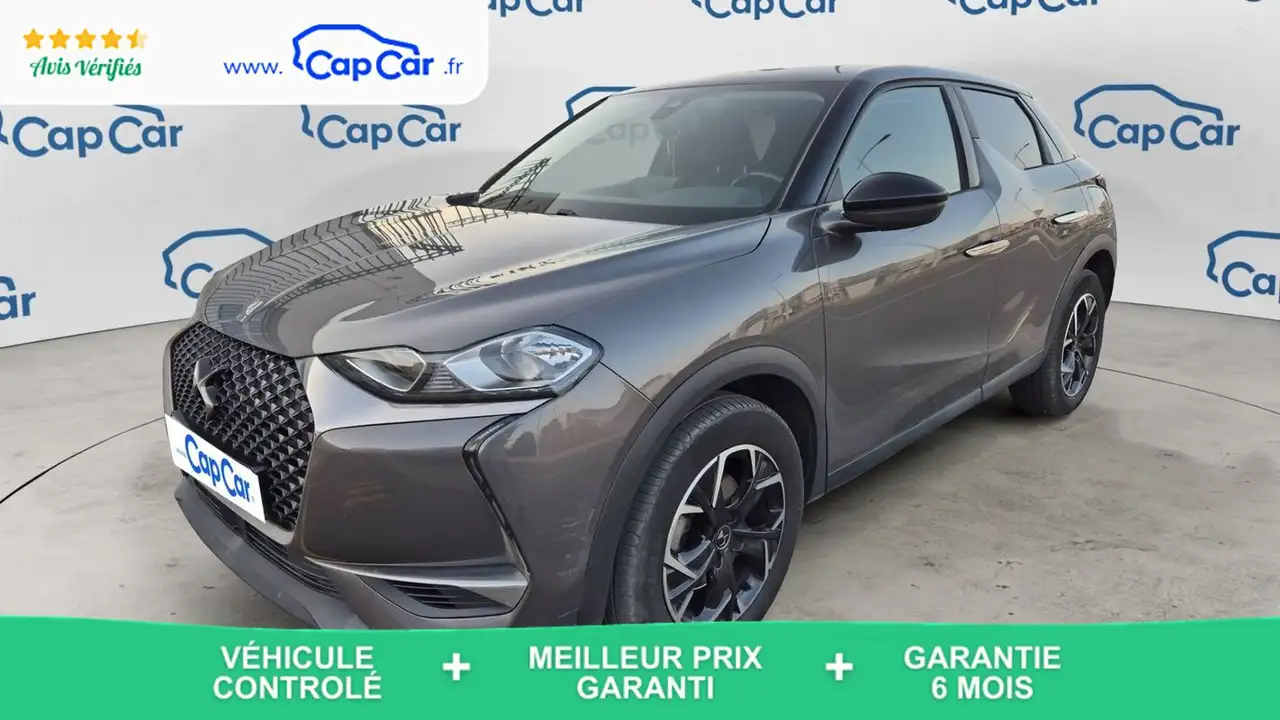 DS Automobiles DS 3 Crossback 1.5 BlueHDi 130 EAT8 So Chic - Automatique Entretien constructeur — photo 1 of 29