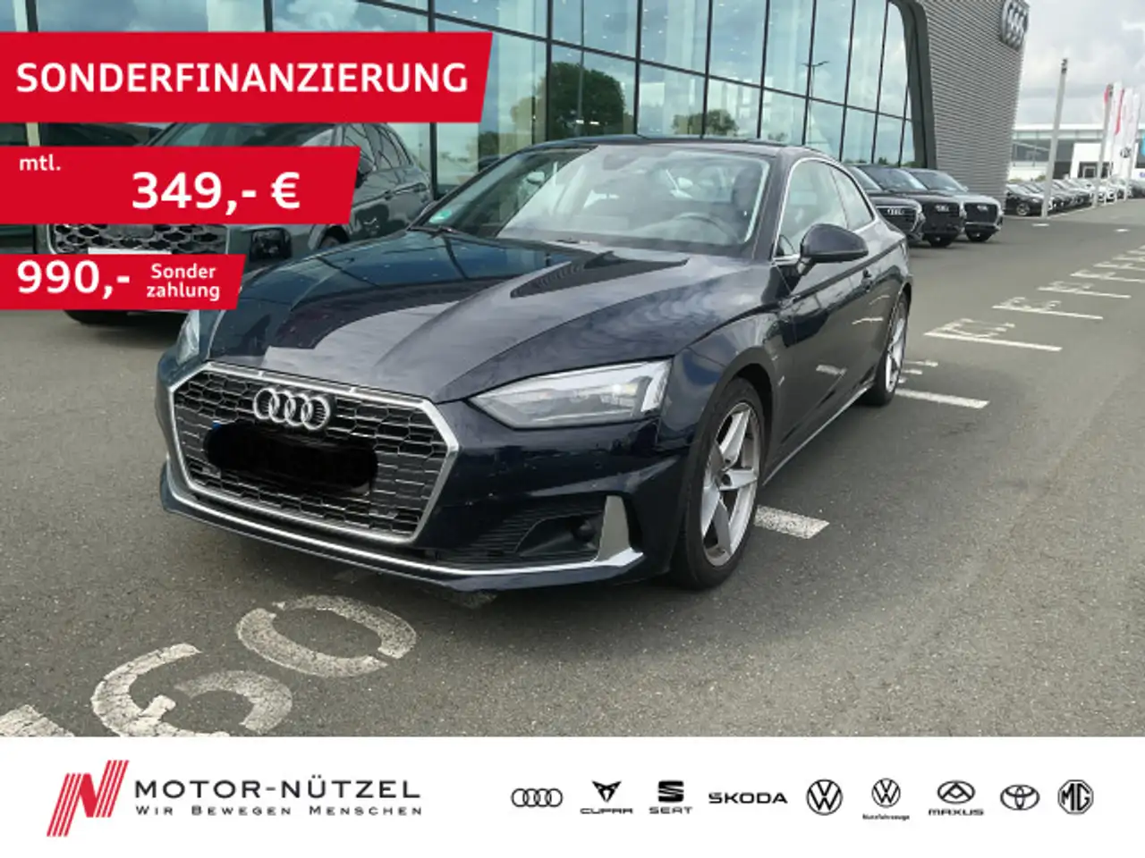 Audi A5 35 TDI ADVANCED LED+NAV+ACC+RFK+AHK+SHZ — photo 1 of 5