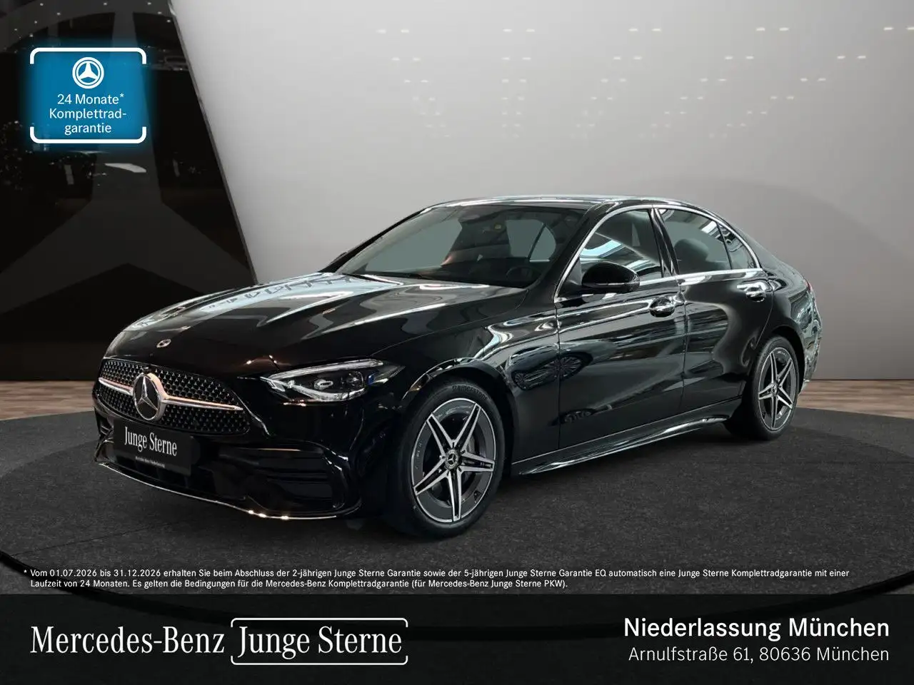 Mercedes-Benz C 180 AMG+360+TOTW+KEYLESS+9G — photo 1 of 15