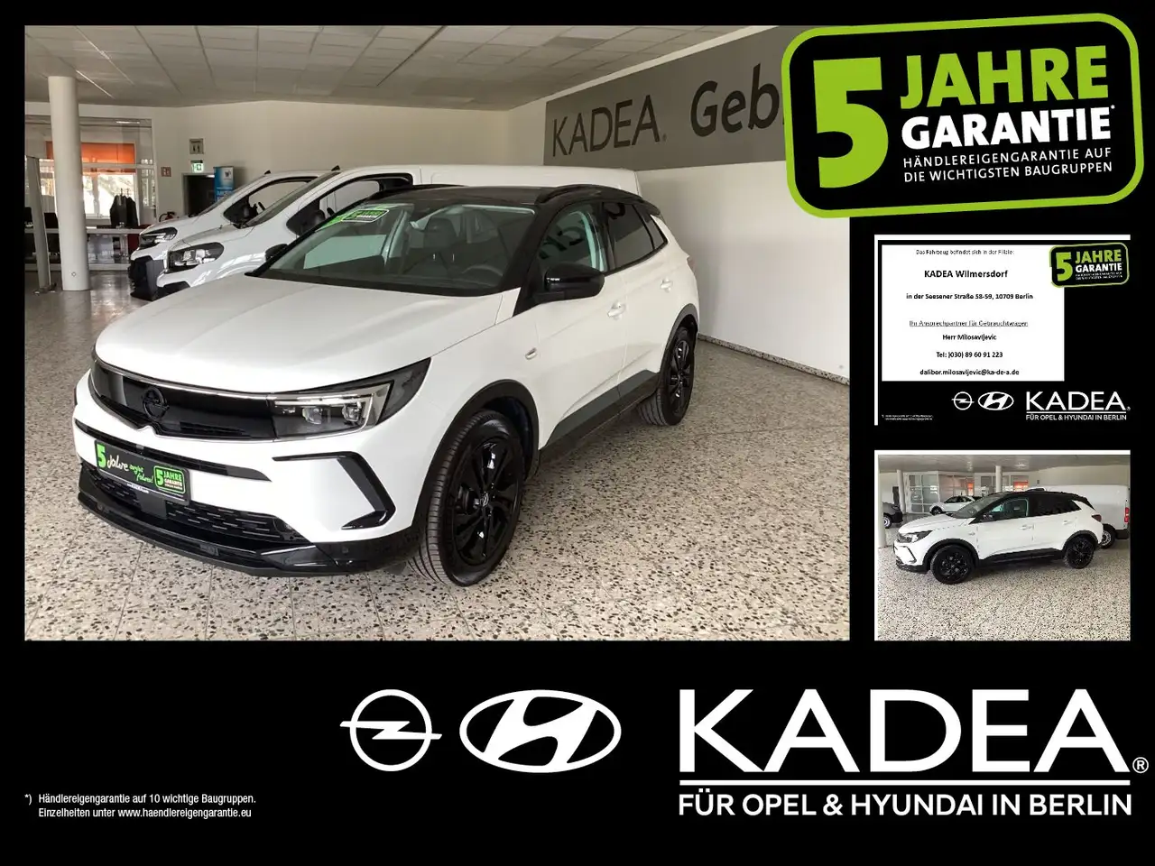 Opel Grandland 1.2 Turbo GS Line Alcantara+LED+SHZ+LM — photo 1 of 26