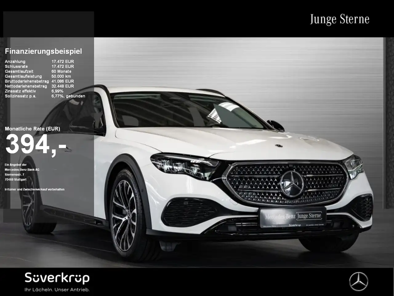 Mercedes-Benz E 220 T d 4M All-Terrain , AVANTGARDE NIGHT AHK — photo 1 of 29