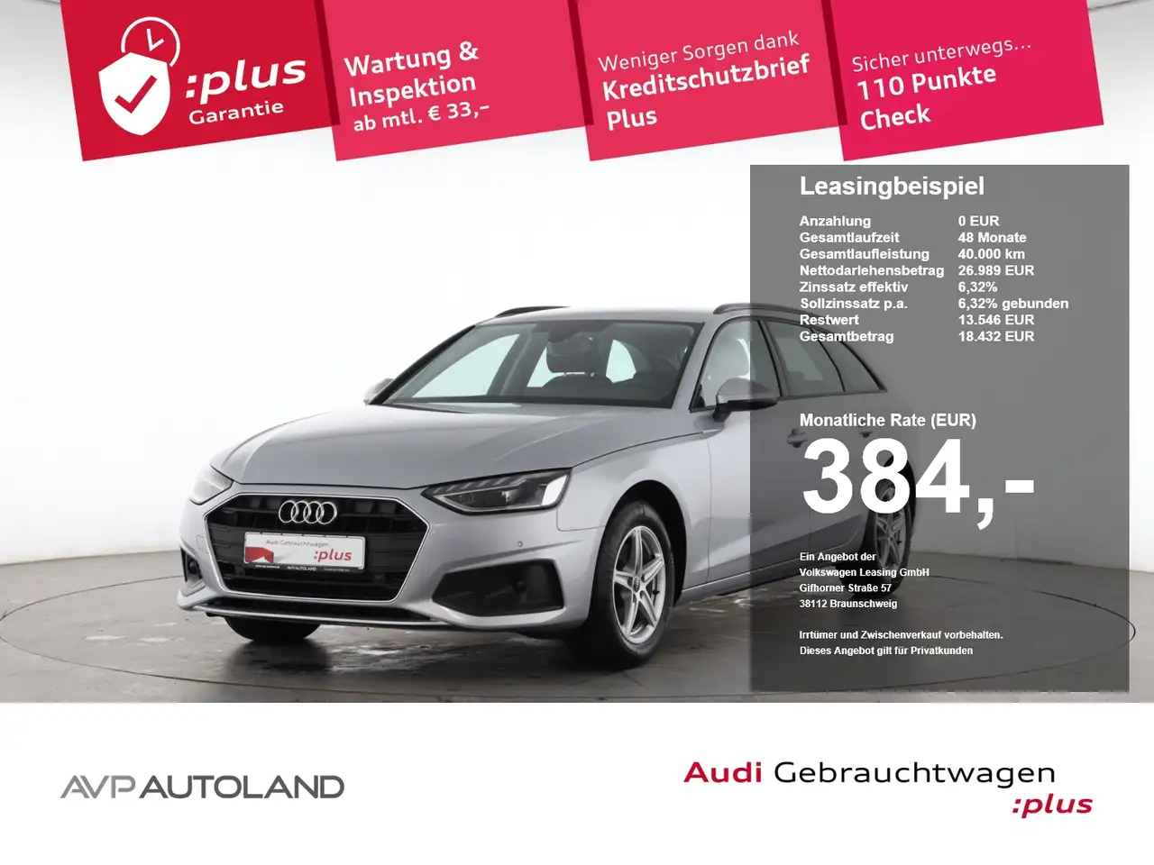 Audi A4 Avant 30 TDI S tronic | NAVI | ACC | LED | — photo 1 of 15
