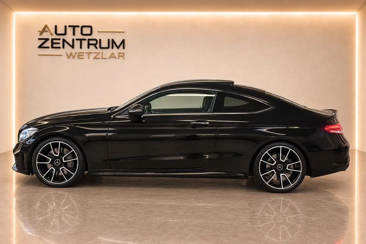 2020 Mercedes-Benz C 400 4Matic AMG Coupe Designo Luft Pano HUD 360, photograph 5