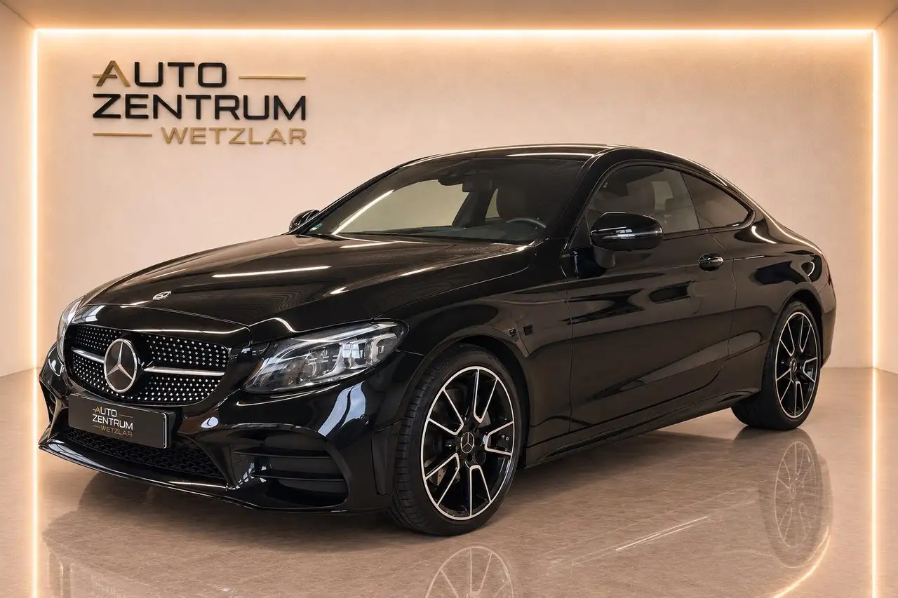 2020 Mercedes-Benz C 400 4Matic AMG Coupe Designo Luft Pano HUD 360, photograph 3