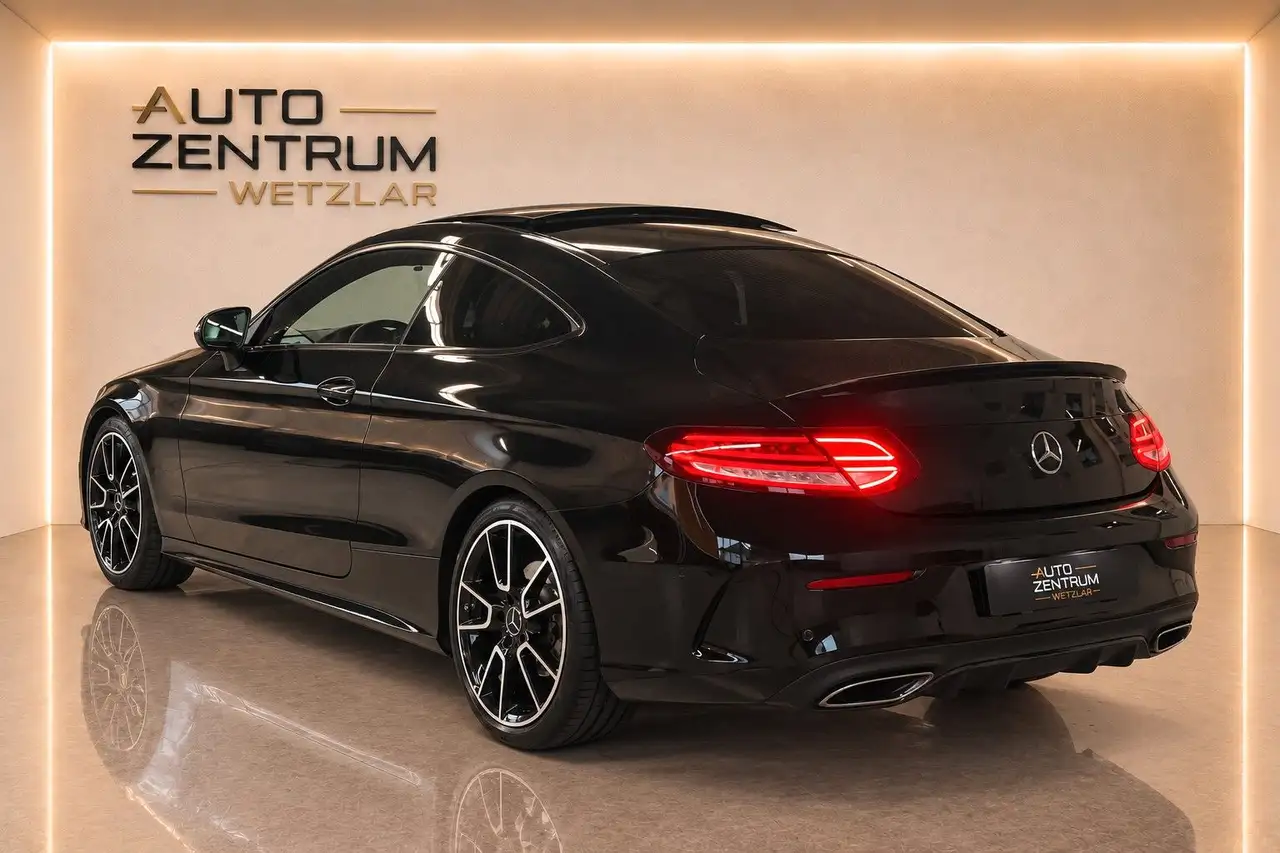 2020 Mercedes-Benz C 400 4Matic AMG Coupe Designo Luft Pano HUD 360, photograph 6