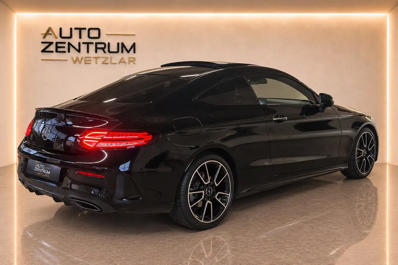 2020 Mercedes-Benz C 400 4Matic AMG Coupe Designo Luft Pano HUD 360, photograph 8