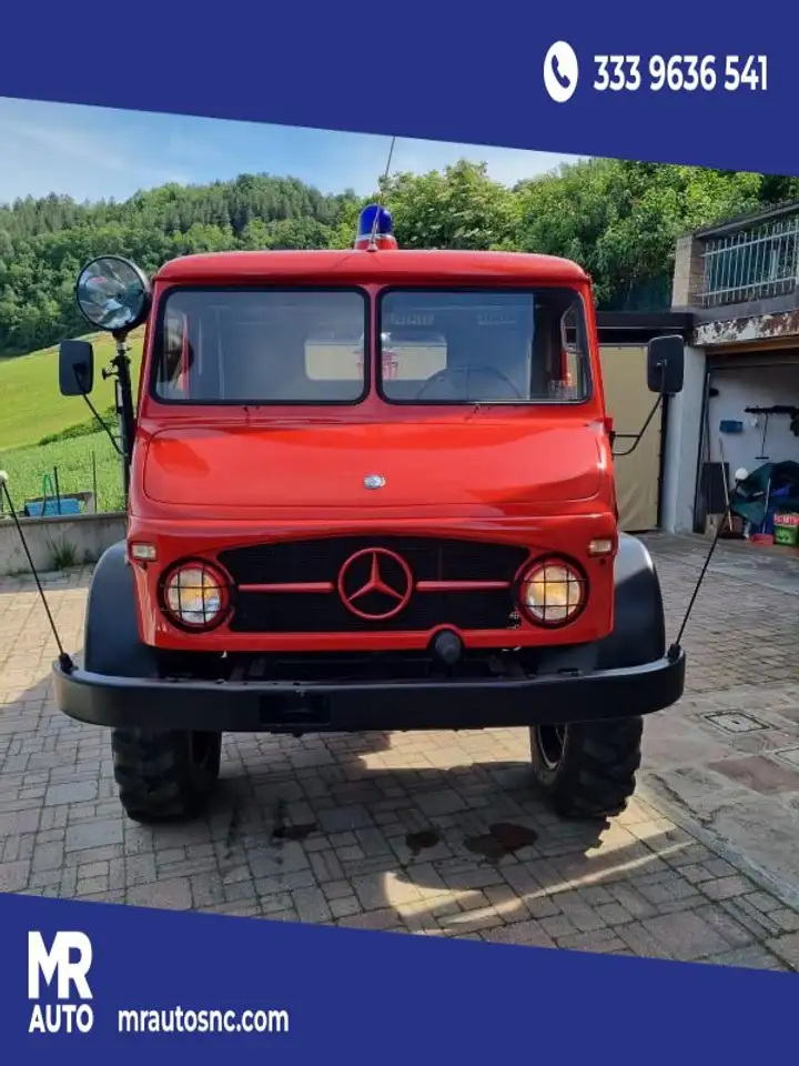 Mercedes-Benz 404 Unimog 2.2 6 cil. 4x4 Mezzo da lavoro ASI/CRS — photo 1 of 15