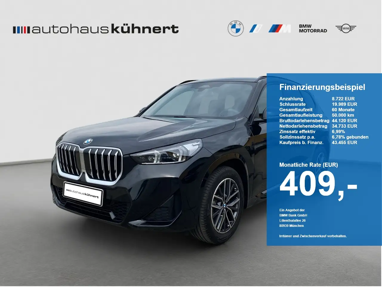 BMW X1 sDrive 18d ///M-Sport LED SpurAss AHK Navi RFK — photo 1 of 19