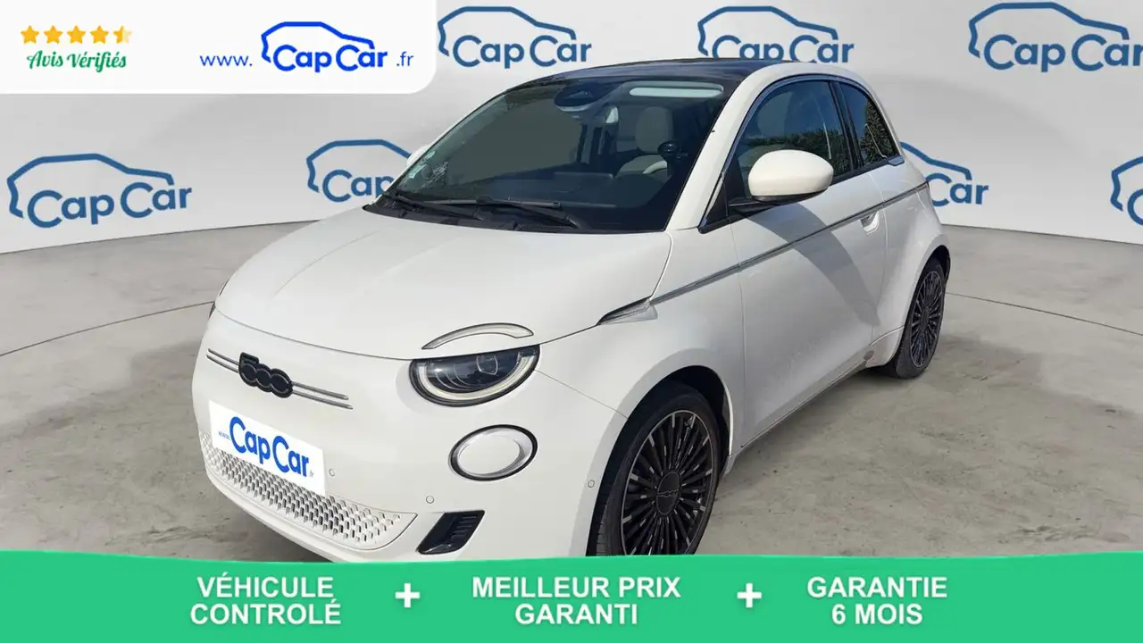 Fiat 500e 118 42 kWh La Prima - Automatique Entretien constructeur — photo 1 of 29