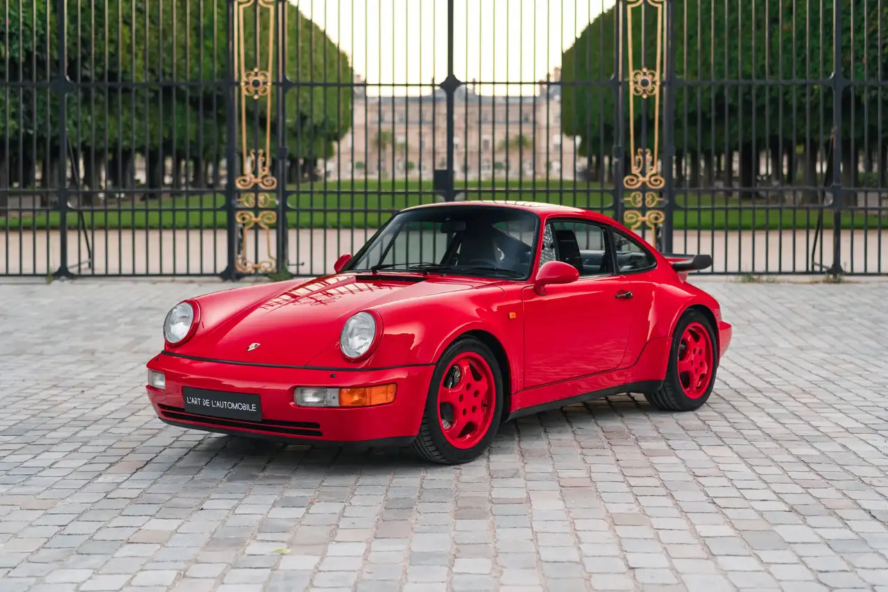 Porsche 964 Turbo 3.3L - Guards Red, 66 000 km, huge service — photo 1 of 40