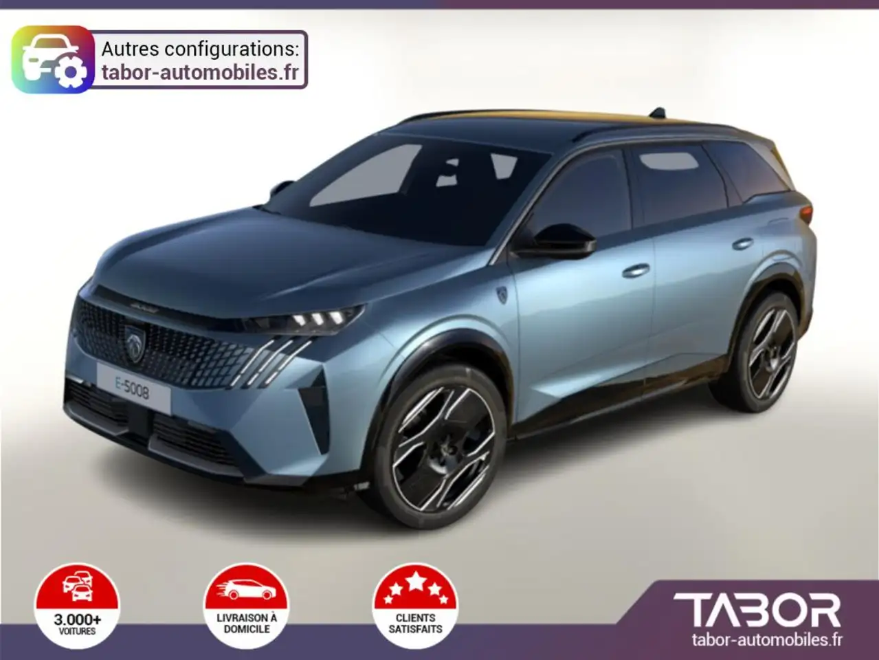 Peugeot 5008 73kWh AWD GT 22kW-OBC ACC HayonEl — photo 1 of 10