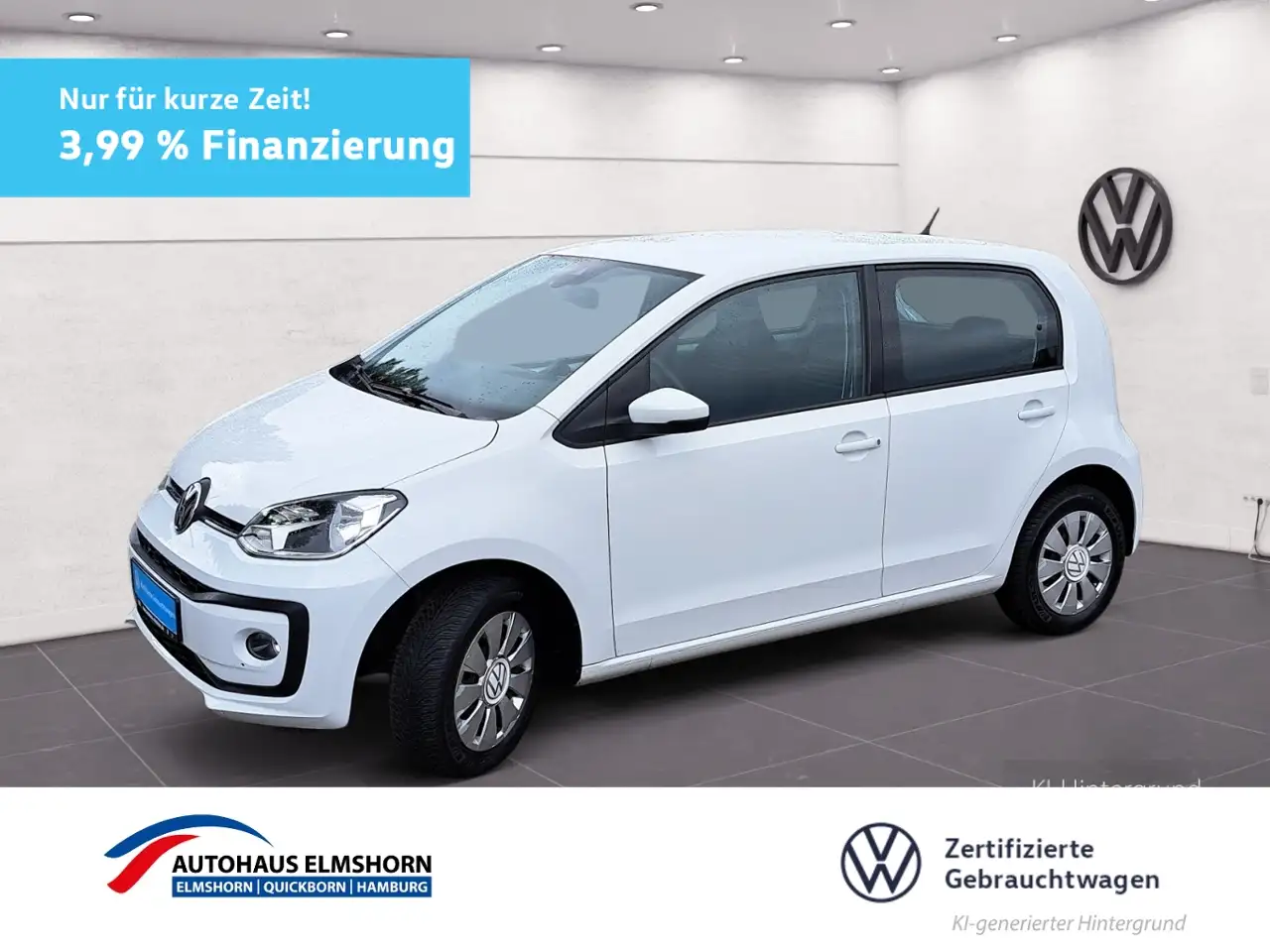Volkswagen up! move 1.0 3,99% 4-TÜR KLIMA TEL SHZ — photo 1 of 26