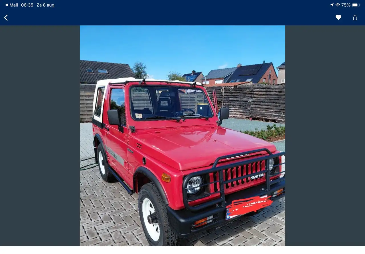 Suzuki SJ 410 Unieke Ongelaste Roestvrije Auto Import Spanje — photo 1 of 9